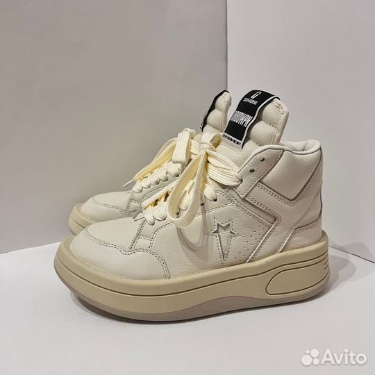 Rick Owens x Converse Turbowpn White 36