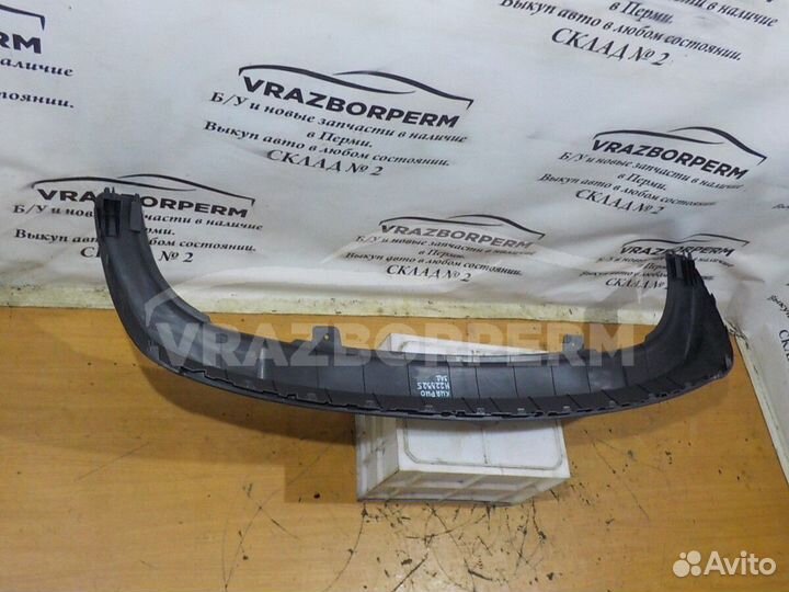 Спойлер бампера Kia RIO