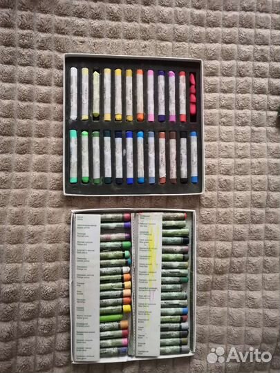 Пастель масляная и художественная