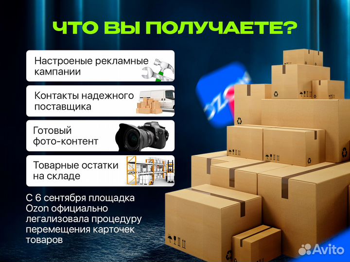 Готовый бизнес на ozon