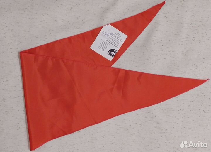 Советский красный галстук Пионерский галстук СССР