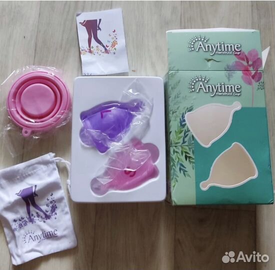 Менструальная чаша, набор новый
