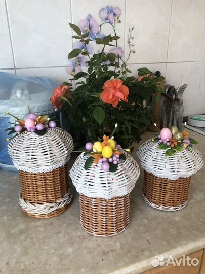 Корзина кулич