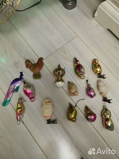 Елочные игрушки ссср