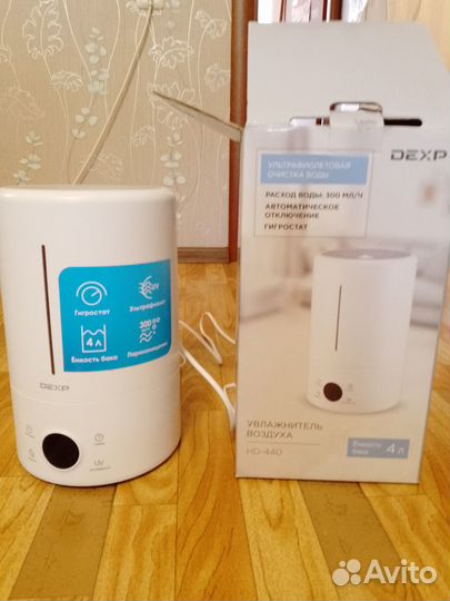 Увлажнитель воздуха Dexp hd-440