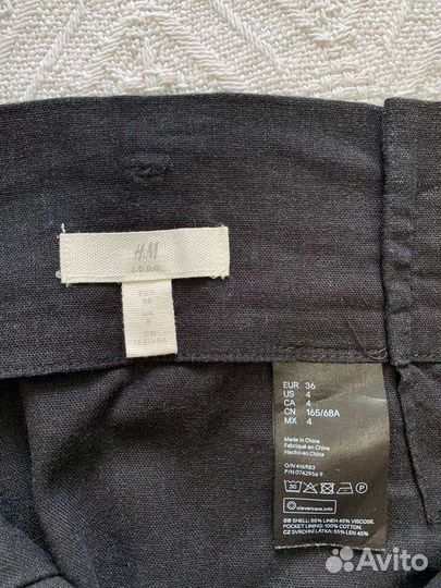 Юбка льняная