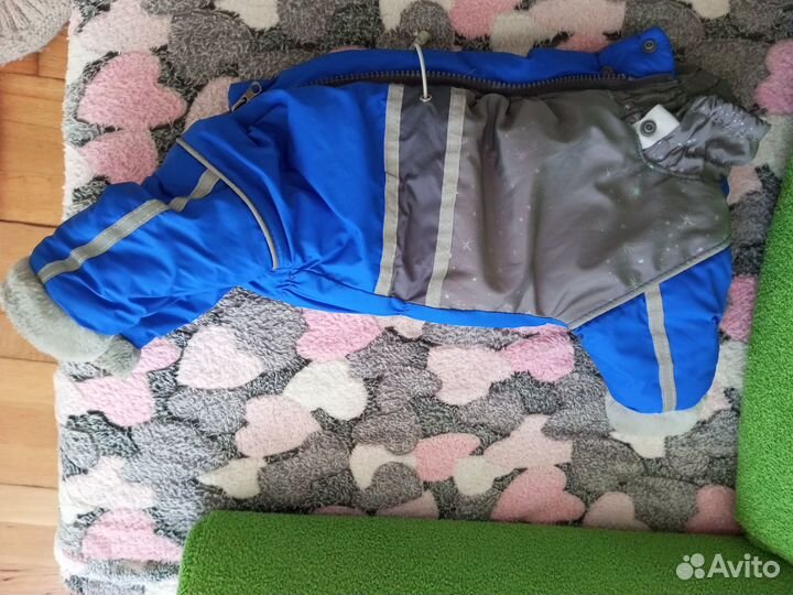 Зимний комбинезон для собак мелких пород