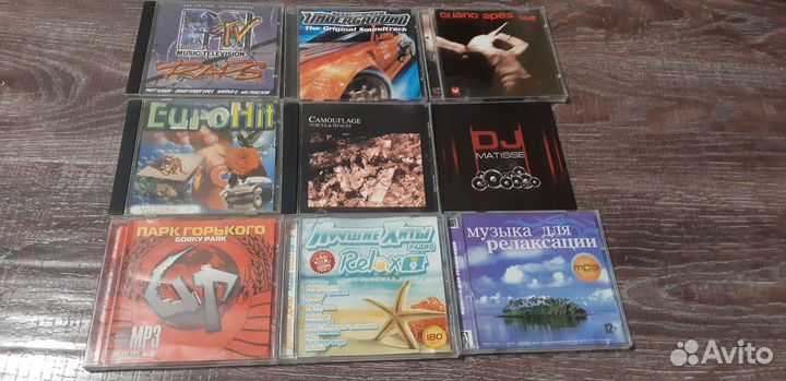Музыкальные cd диски
