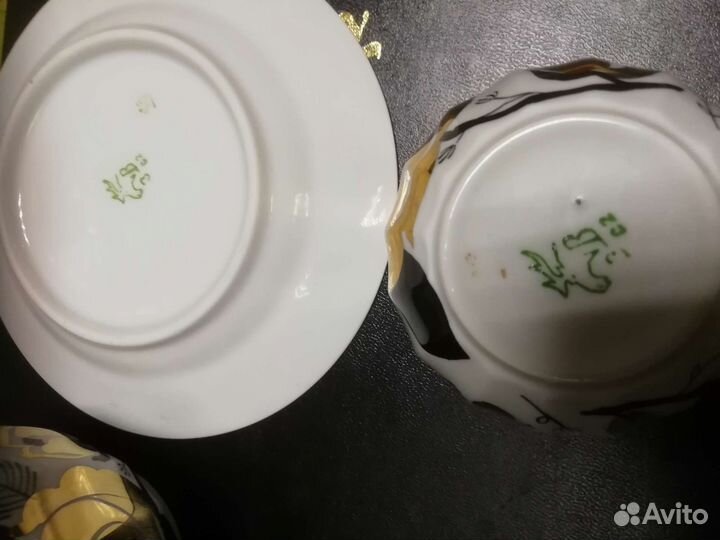 Сервиз чайный, Вербилки, 65-70гг