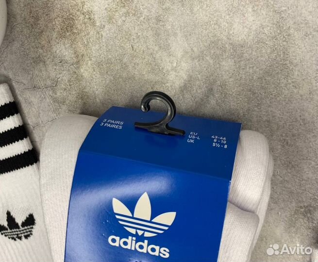 Носки Adidas оригинал белые