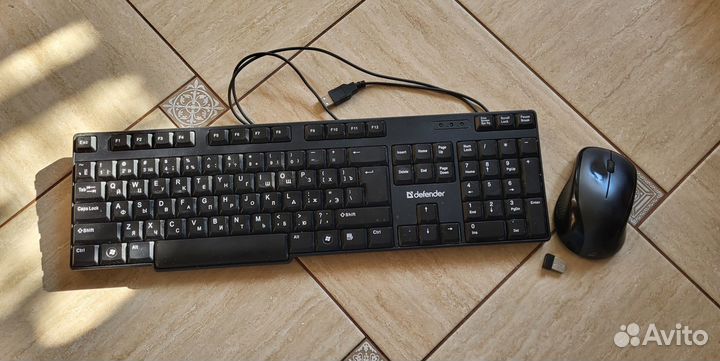 Клавиатура Defender Accent 930 + беспроводная мышь