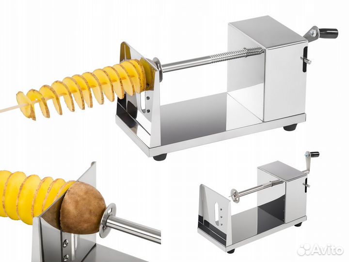 Аппарат для нарезки картофеля спиралью hurakan HKN