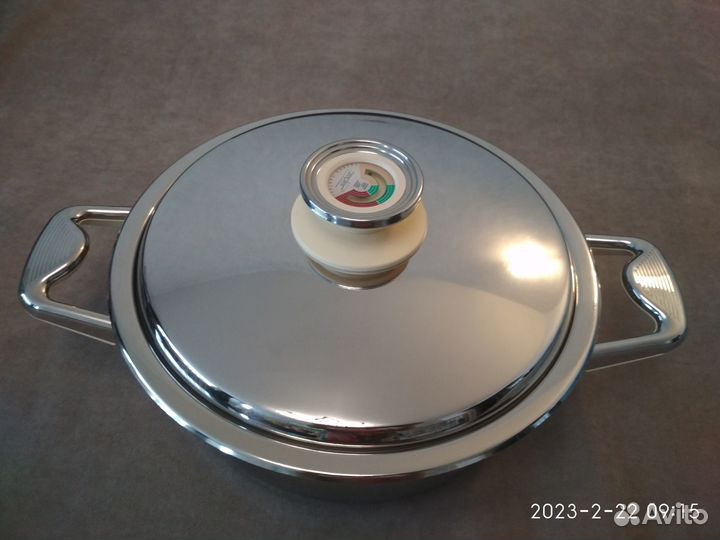 Кастрюля сотейник Zepter 4л d24 все виды плит