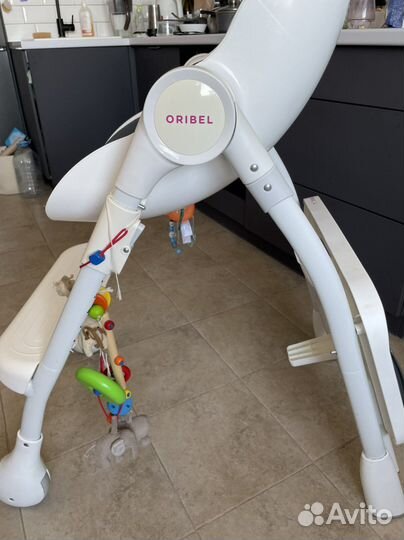 Oribel cocoon серый Стульчик для кормления