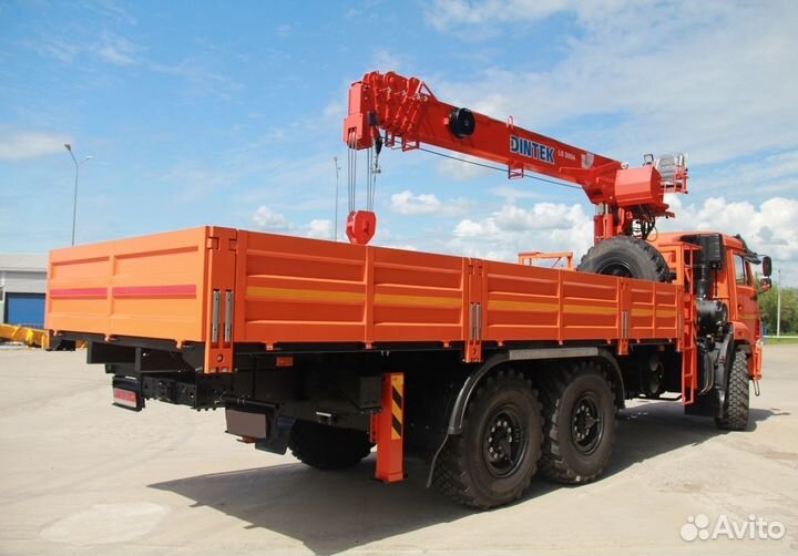 Кран манипулятор кму Dintek LS2056H