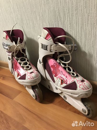 Роликовые коньки детские раздвижные