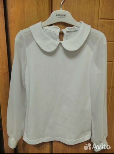 Блузки школьные 128-134