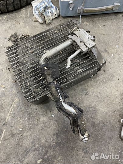 Компрессор кондиционера 4s-fe + радиатор