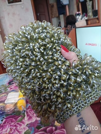 Мочалка ручной работы