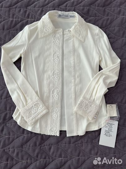 Блузка Duwali 134, молочный цвет