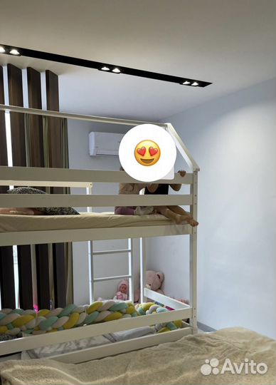 Двухъярусная кроватка-Домик