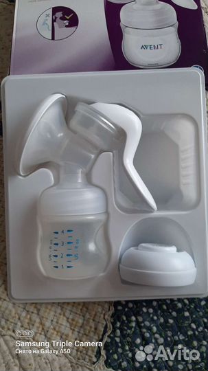 Молокоотсос avent ручной