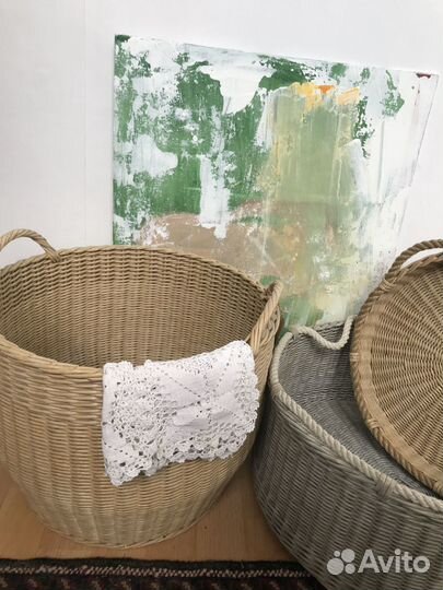 Корзина плетеная