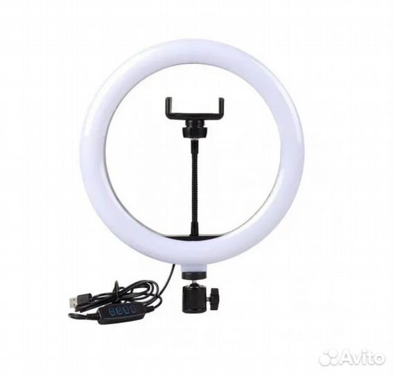Кольцевая селфи лампа RGB