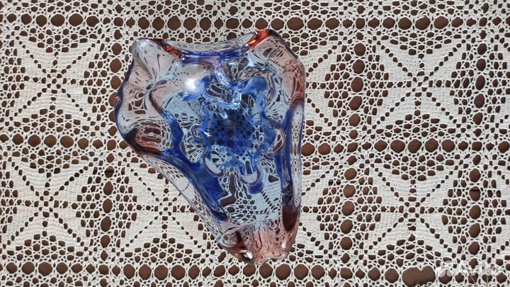 Пепельница, ваза стеклянная