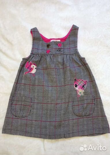 Пакет одежды для девочки 80-86 рост