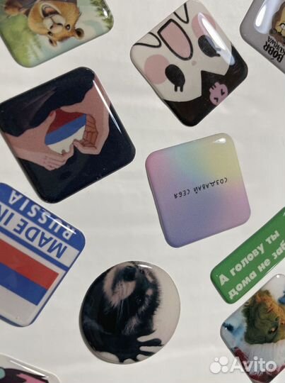 Объемные наклейки 3D брендирование