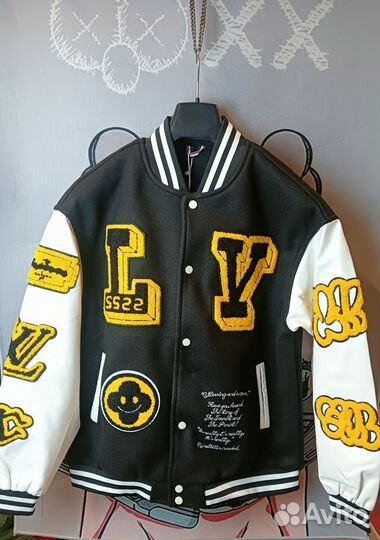 Бомбер мужской оверсайз