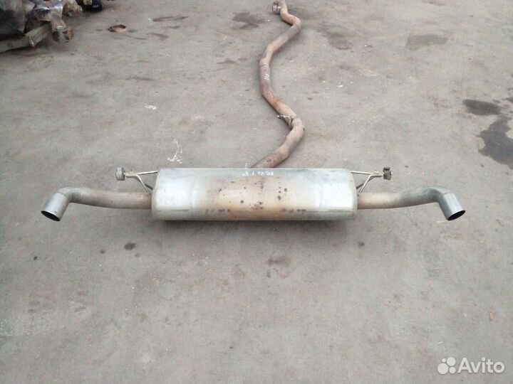 Глушитель на BMW X5E70 M57D30