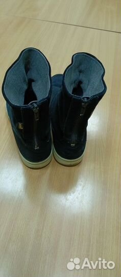 Ботинки демисезонные женские натуральная замша