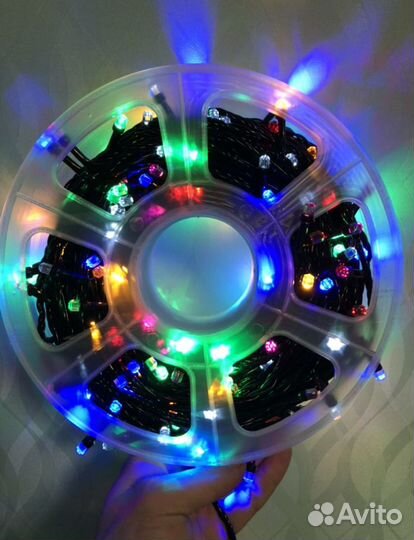 Уличная гирлянда 50 метров, лента светодиодная