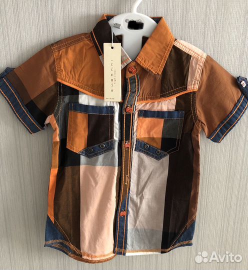 Рубашка для мальчика 92