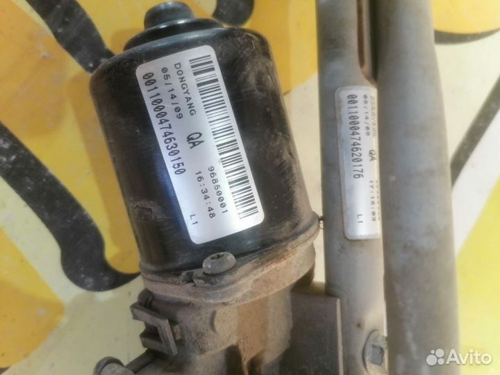 Трапеция дворников Chevrolet Aveo T250