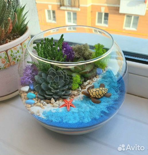 Флорариум. Подарки. Цветы