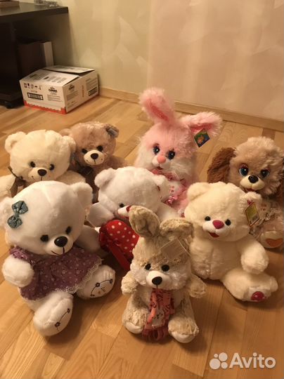 Мягкие игрушки новые
