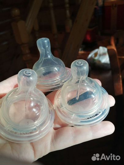 Соски бутылочные avent