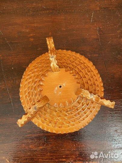 Ваза деревянная