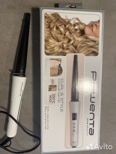 Плойка конусная rowenta curl&style CF3345F0