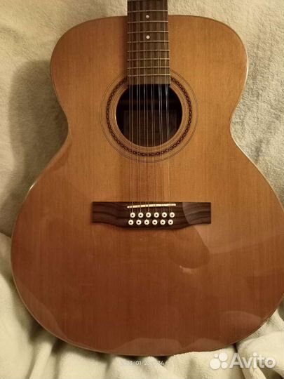 Гитара Strunal J980, 12- струнная, массив кедра