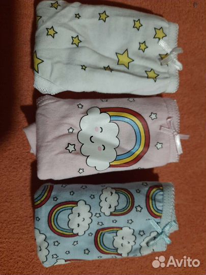 Трусики. Набор 3 шт. (122-128 р.)