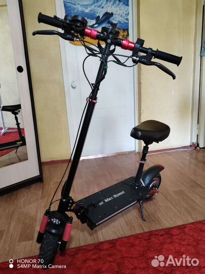 Самокат взрослый электрический бу