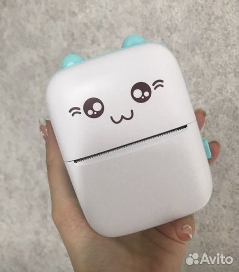 Мини термопринтер портативный