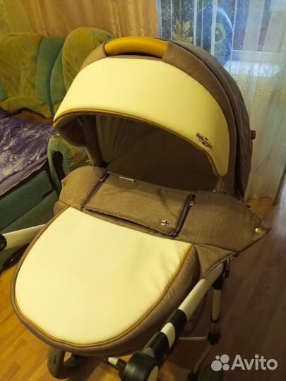 Прогулочная коляска зимний и летний блок