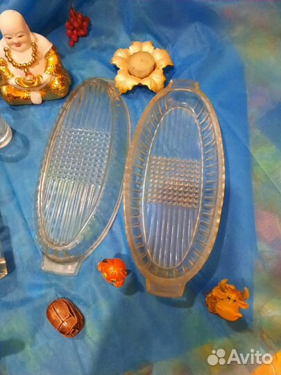 Селедочница стекло СССР