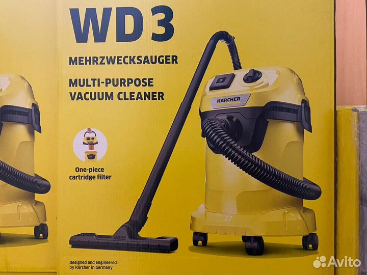 Новые пылесосы Karcher WD 6, WD 5 и WD 3