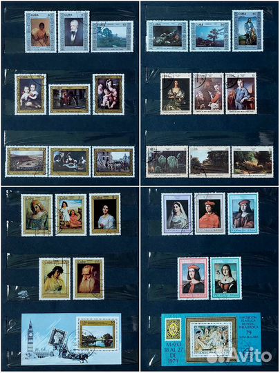 Альбом с марками Кубы